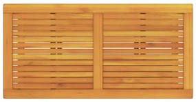 vidaXL Τραπεζάκι σαλονιού Καφέ 70 x 40 x 45 εκ. Μασίφ ξύλο ακακίας
