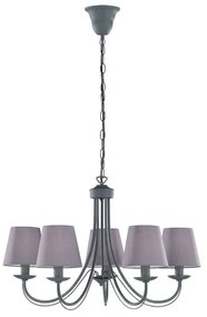 Φωτιστικό Οροφής Cortez 110600578 Cement Trio Lighting Metal, Fabric
