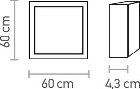 Πλαίσιο αλουμινίου για LED Panel InLight BAPAN006