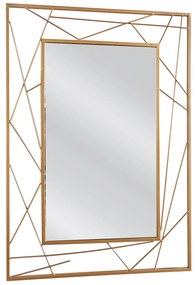 Καθρέπτης Τοίχου Μεταλλικός Χρυσός Balin ARTELIBRE 55x1,5x80εκ. 14790030