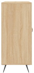 vidaXL Ντουλάπι Sonoma δρυς 90x34x80 εκ. Επεξεργασμένο Ξύλο