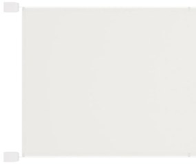 vidaXL Τέντα Κάθετη Λευκή 60 x 360 εκ. από Ύφασμα Oxford