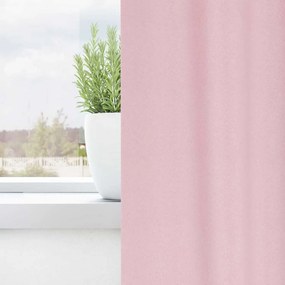vidaXL Κουρτίνες 2 pcs Μωρουδίστικο Ροζ 260x140εκ. Πολυεστέρας