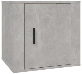vidaXL Κομοδίνα 2 τεμ. Γκρι Σκυροδέματος 50x39x47 εκ.