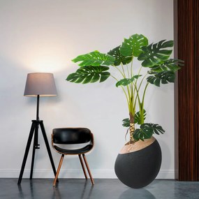 GloboStar® Artificial Garden MONSTERA 20004 Τεχνητό Διακοσμητικό Φυτό Μονστέρα Υ140cm