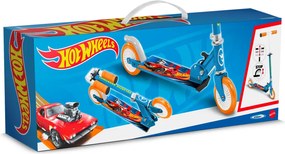Hot Wheels 2-wheel Child scooter Foldable Foot Brake Blue