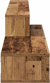 vidaXL ΡάφιΤηλεόρασηςΤοίχου 150x25x28,5εκ Επεξεργασμένο ξύλο