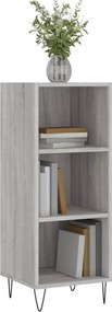 vidaXL Ντουλάπι Γκρι sonoma 34,5x32,5x90εκ. από Επεξεργασμένο Ξύλο