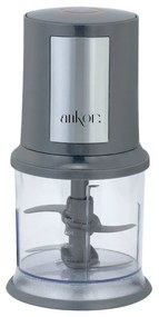 Πολυκόφτης Με Διπλή Λεπίδα 400W Δοχείο 500ml Γκρι Χρώμα