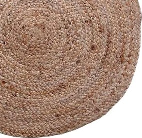 Χαλί Solon Inart μπεζ γιούτα 100x100x1εκ 100x1x100 εκ.