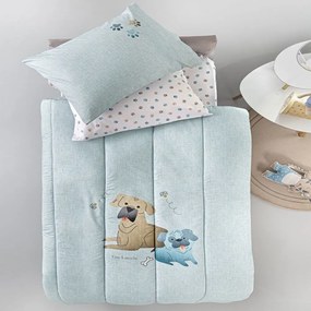 Παπλωματοθήκη Παιδική Paw Ciel Guy Laroche Μονό 165x225cm Βαμβάκι-Μικροφίμπρα