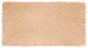 vidaXL Ψεύτικο Δέρμα Προβάτου Χαλί Tafalla Μπεζ 60 x 110 cm