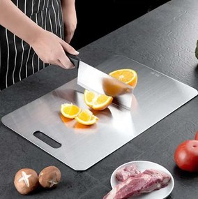 Cutting Board Set (2 Pieces) 2PASCELOB Silver