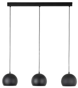 Κρεμαστό Φωτιστικό Οροφής 3xE27 Μαύρο Zoe 10169 TK Lighting -10169-Μαύρο 10169