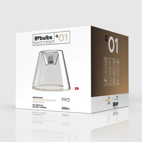 LED Filament Λαμπτήρας Διαφανής G01 σειρά Ghost Κώνος 6W 500Lm E27 2200K Dimmable