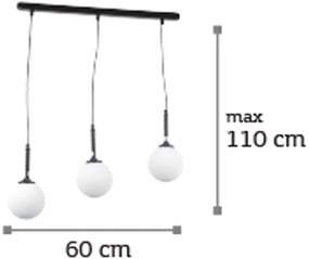 Ράγα οροφής InLight 4514-3 3φωτη