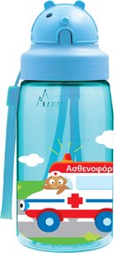 Παγούρι 450ml Με Καλαμάκι Laken Οχήματα