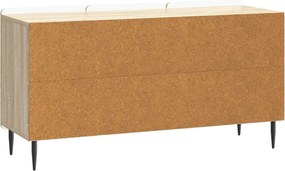 vidaXL Ντουλάπι TV 99 x 34,5 x 52 cm Sonoma Δρυς Επεξεργασμένο Ξύλο