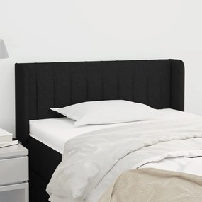 vidaXL Κεφαλάρι με Πτερύγια Μαύρο 93x16x78/88 εκ. Υφασμάτινο