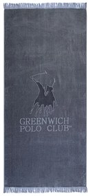 Πετσέτα Θάλασσας 70x170 Greenwich Polo Club 3621 Γκρι