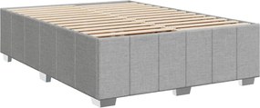 vidaXL Κρεβάτι Boxspring με Στρώμα Αν. Πράσινο 160x200εκ Υφασμάτινο