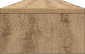 vidaXL Βάση Οθόνης Artisan Δρυς 100x24x13 εκ. από Τεχνητό Ξύλο