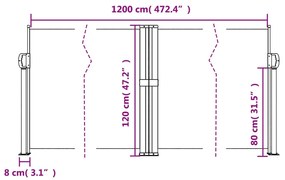 ΣΚΙΑΣΤΡΟ ΠΛΑΪΝΟ ΣΥΡΟΜΕΝΟ ΣΚΟΥΡΟ ΠΡΑΣΙΝΟ 120 X 1200 ΕΚ. 4004800