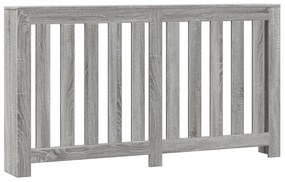 vidaXL Κάλυμμα Καλοριφέρ Γκρι Sonoma 149x20x82 εκ Επεξεργασμένο Ξύλο