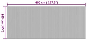 ΔΙΑΧΩΡΙΣΤΙΚΟ ΔΩΜΑΤΙΟΥ ΦΥΣΙΚΟ 165 X 400 ΕΚ. ΑΠΟ ΜΠΑΜΠΟΥ 376998