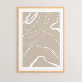 Πίνακας Grito pakoworld με ψηφιακή εκτύπωση και πλαίσιο 33x1.5x48εκ