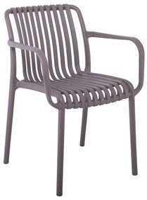Καρέκλα Κήπου Moda Ε3800,3 57x58x80cm Mocha