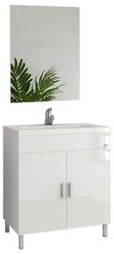 Bathroom Set ROMA 70 SLIM Λευκό