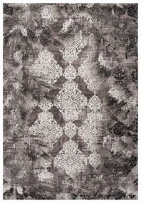 Χαλί (200x290) Polcarpet Damask 9377 Grey Black