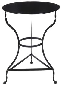 Τραπέζι Παραδοσιακό KD Black Ε8501,7 Φ60Χ71 cm