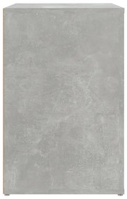 vidaXL Παπουτσοθήκη Γκρι Σκυροδέματος 130x35x54 εκ. Επεξεργασμένο Ξύλο