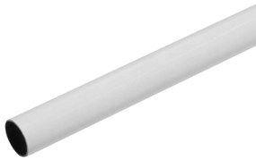 Κουρτινόξυλο Βέργα Φ19mm Μονό 200cm Grace White Mat 520197