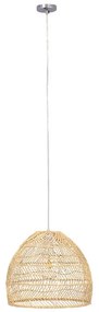 Φωτιστικό Οροφής Malibu 00973 1xΕ27 Φ40x35cm Beige GloboStar