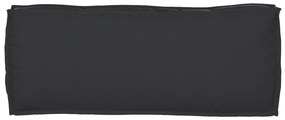 vidaXL Μαξιλάρι Παλέτας για Πάγκο Μαύρο 100x40x8 εκ. Υφασμάτινο