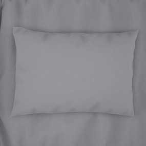 Ζεύγος Μαξιλαροθήκες (50x70) Dimcol Exotic Line Γκρι
