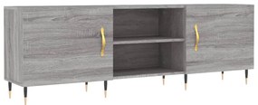 vidaXL Έπιπλο Τηλεόρασης Γκρι Sonoma 150x30x50 εκ. από Επεξεργ. Ξύλο