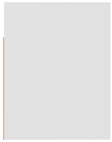 Ντουλάπι Κρεμαστό Λευκό 60x31x40 εκ. από Επεξ. Ξύλο - Λευκό