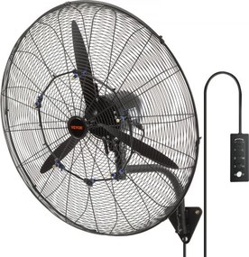 VEVOR Oscillating Wall Mist Fan Metal 74.9 cm 3 Speeds