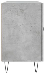 vidaXL Ντουλάπι Γκρι Σκυροδέματος 100 x 36 x 60 εκ. Επεξεργασμένο Ξύλο