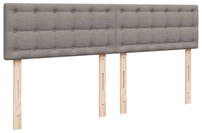 ΚΡΕΒΑΤΙ BOXSPRING ΜΕ ΣΤΡΩΜΑ TAUPE 180X200 ΕΚ. ΥΦΑΣΜΑΤΙΝΟ 3289077