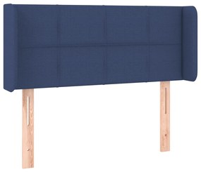 vidaXL Κεφαλάρι με Πτερύγια Μπλε 83x16x78/88 εκ. Υφασμάτινο