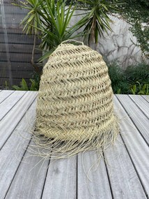 Κρεμαστό ψάθινο φωτιστικό 35 x 45 εκ.