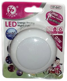 New Norton Φωτάκι Νυκτός Με Διακόπτη LED 0.1 Watts Λευκό NL-17