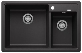 Blanco Legra 8 Antrhacite SILGRANIT® PuraDur® Γρανιτένιος Ένθετος Νεροχύτης 78x50cm