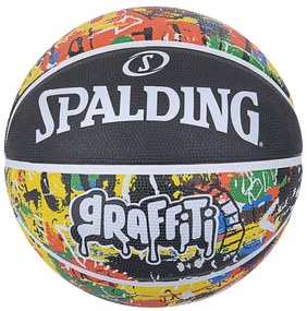 Μπάλα Μπάσκετ Outdoor Spalding Rainbow Graffiti Νο 7 84-372Z1