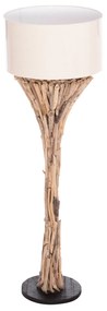 ΔΙΑΚΟΣΜΗΤΙΚΟ ΦΩΤΙΣΤΙΚΟ ΔΑΠΕΔΟΥ ALTAR HM4433 DRIFTWOOD--ΛΕΥΚΟ PVC Φ45x142Υεκ. - 0512263 - HM4433